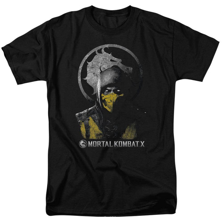 Mortal Kombat X Scorpion Bust T-Shirt | Rocker Merch™