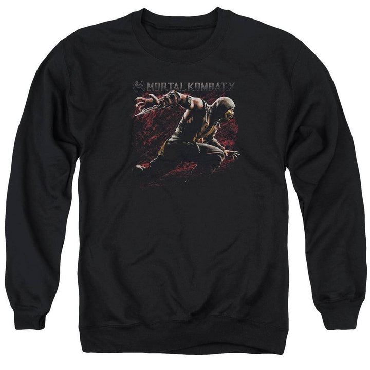Mortal Kombat X Scorpion Lunge Sweatshirt - Rocker Merch