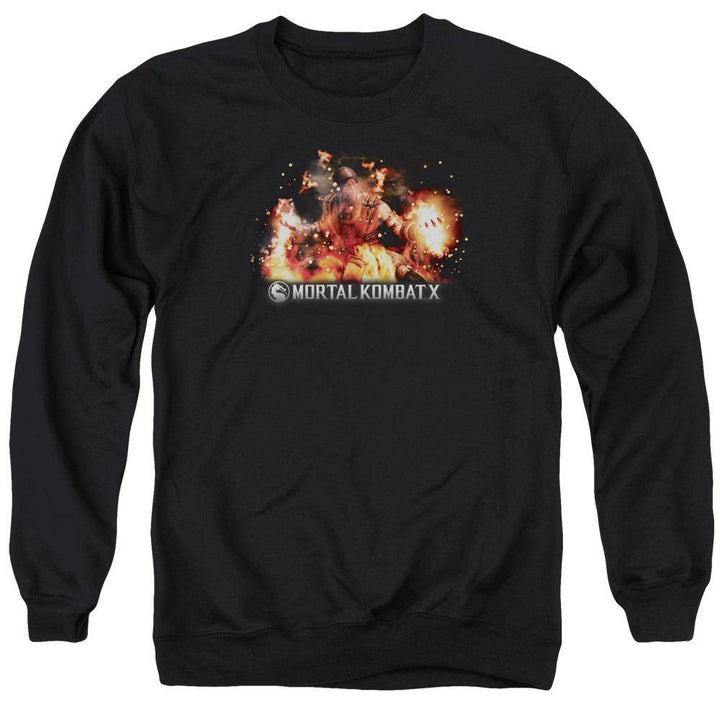 Mortal Kombat X Scorpio Flames Sweatshirt | Rocker Merch™