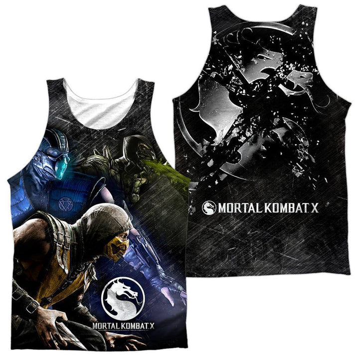 Mortal Kombat X Three Of A Kind Sublimation Tank Top - Rocker Merch