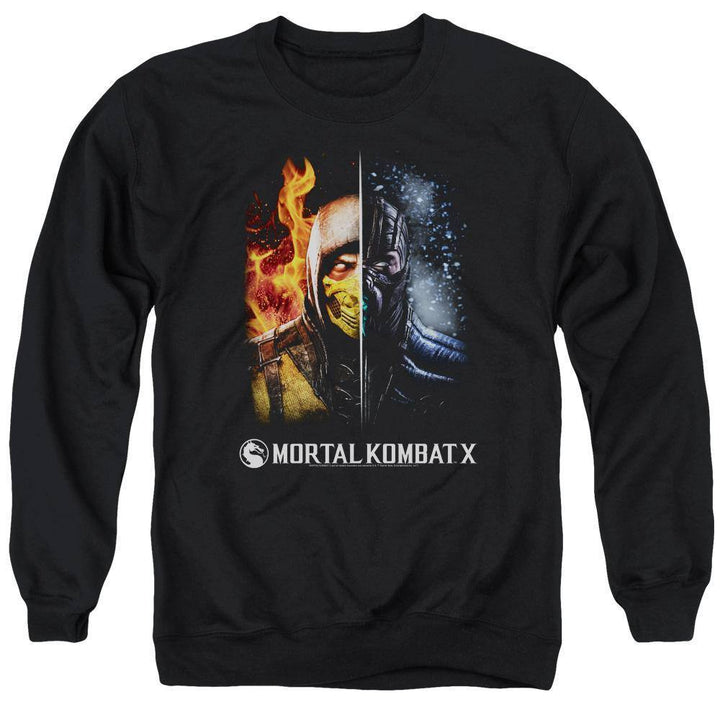 Mortal Kombat X Fire And Ice Sweatshirt | Rocker Merch™