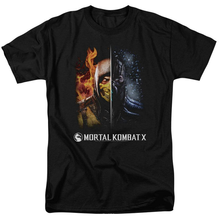 Mortal Kombat X Fire And Ice T-Shirt | Rocker Merch™
