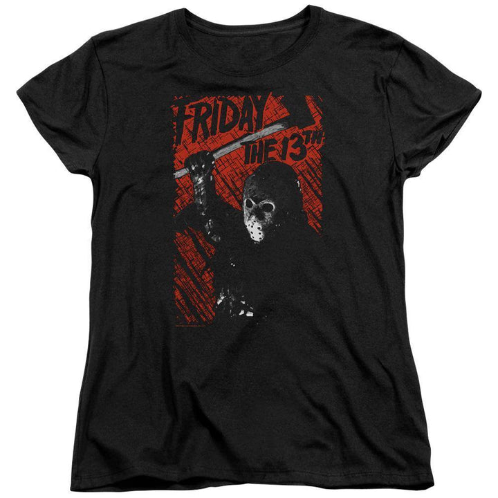 Friday The 13th Movie Jason Lives Women's T-Shirt - Rocker Merch