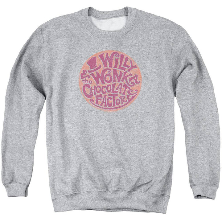 Willy Wonka Movie Circle Logo Sweatshirt - Rocker Merch