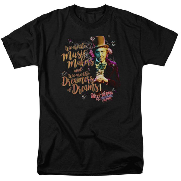 Willy Wonka Movie Music Makers T-Shirt - Rocker Merch