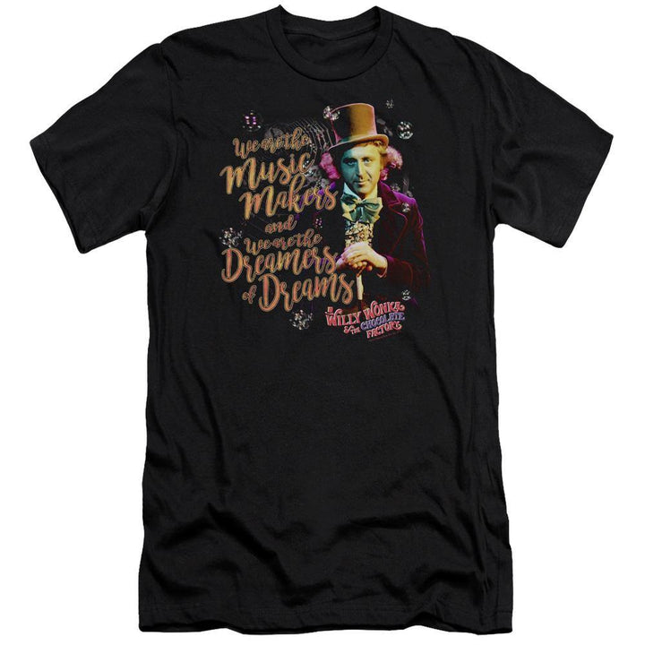 Willy Wonka Movie Music Makers T-Shirt - Rocker Merch