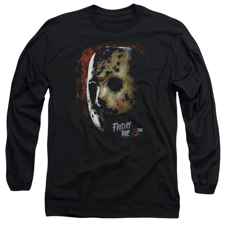 Friday The 13th Mask Of Death Long Sleeve T-Shirt - Rocker Merch