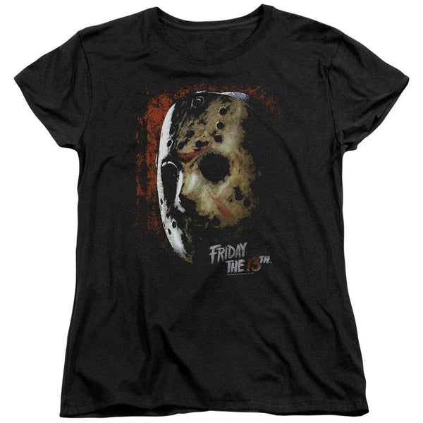 Friday The 13th Mask Of Death Women's T-Shirt - Rocker Merch