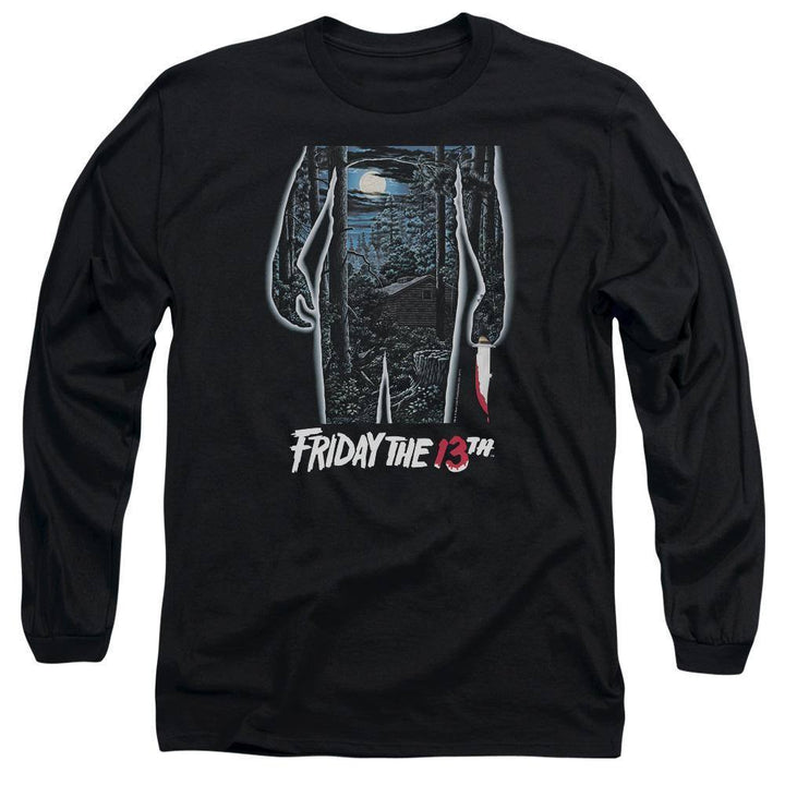 Friday The 13th Movie Poster Long Sleeve T-Shirt - Rocker Merch