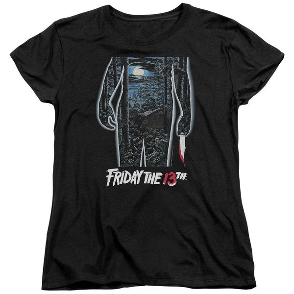Friday The 13th Movie Poster Women's T-Shirt - Rocker Merch