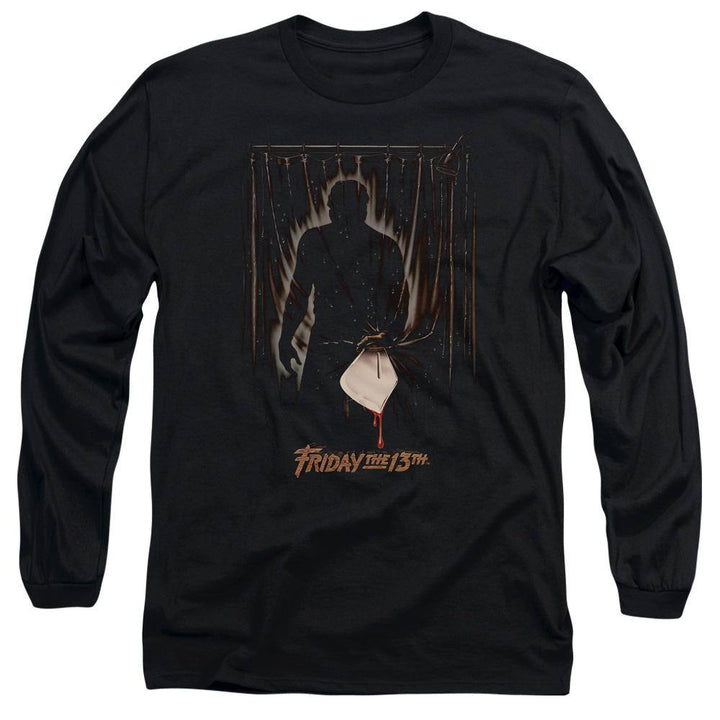 Friday The 13th Part 3 Poster Long Sleeve T-Shirt - Rocker Merch