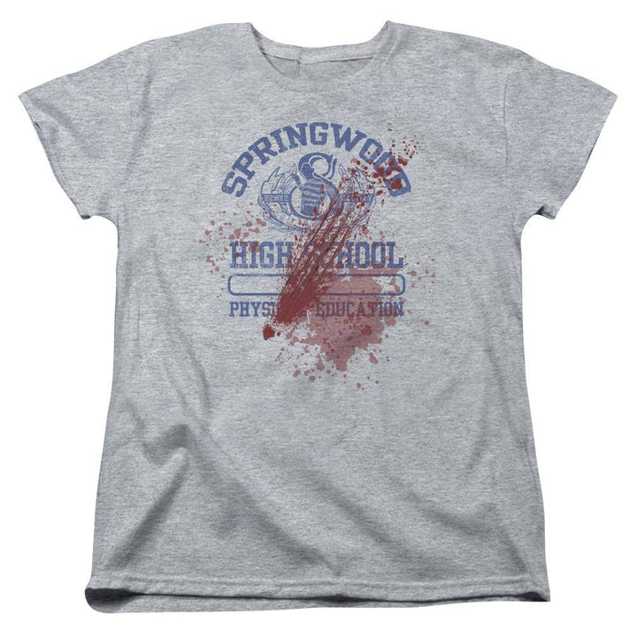 Nightmare On Elm Street Springwood Victim Women's T-Shirt - Rocker Merch