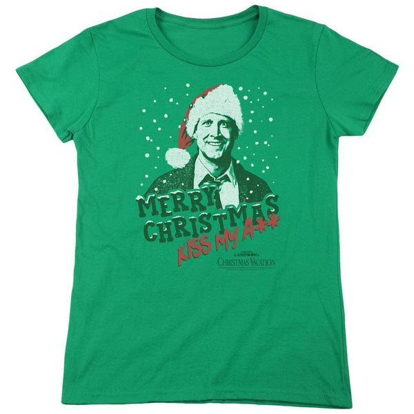 Christmas Vacation Movie Merry Christmas Women's T-Shirt - Rocker Merch