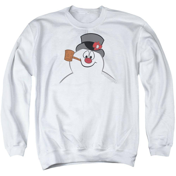 Frosty The Snowman Frosty Face Sweatshirt - Rocker Merch