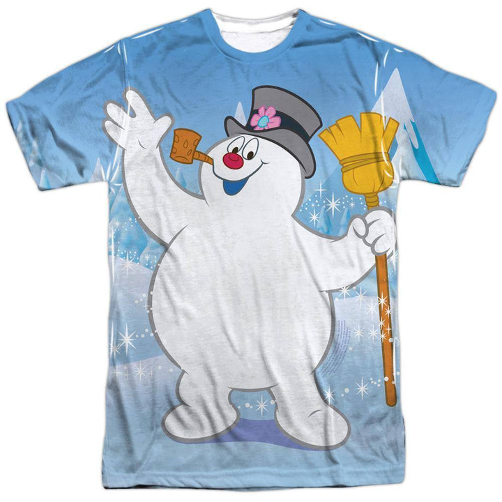Frosty The Snowman Frosty Wave Sublimation T-Shirt - Rocker Merch