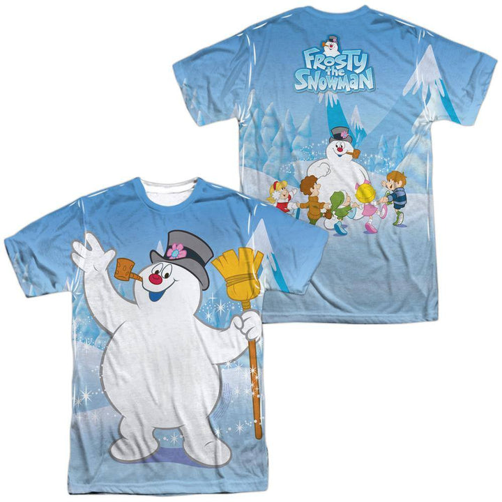 Frosty The Snowman Frosty Wave Sublimation T-Shirt - Rocker Merch