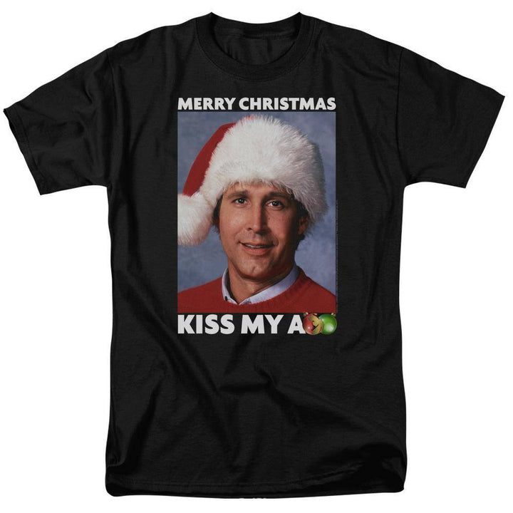 Christmas Vacation Movie Merry Kiss T-Shirt - Rocker Merch