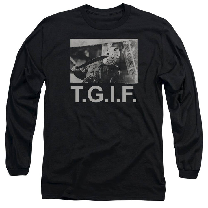 Friday The 13th TGIF Long Sleeve T-Shirt | Rocker Merch™