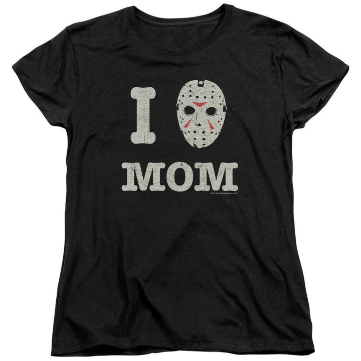 Friday The 13th Momma's Boy Women's T-Shirt - Rocker Merch