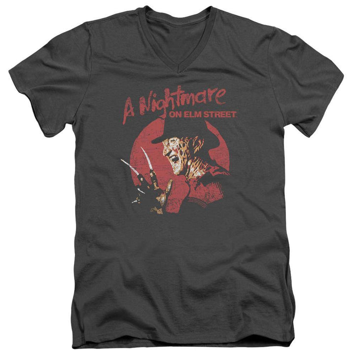 Nightmare On Elm Street Freddy Circle T-Shirt - Rocker Merch