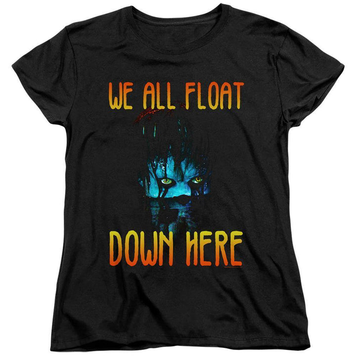 It Movie We All Float Women's T-Shirt | Rocker Merch™