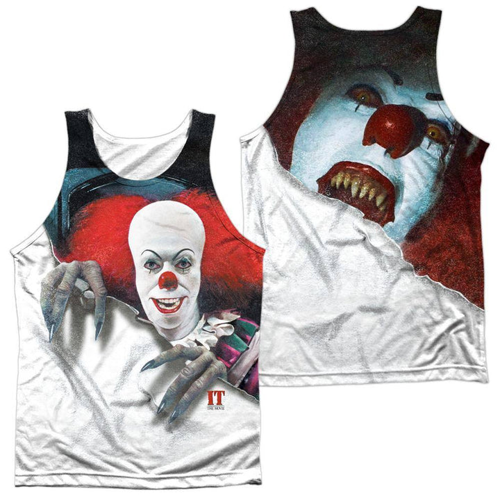 It TV Miniseries Pennywise It Sublimation Tank Top | Rocker Merch™