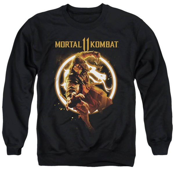 Mortal Kombat 11 Scorpion Flame Sweatshirt | Rocker Merch™
