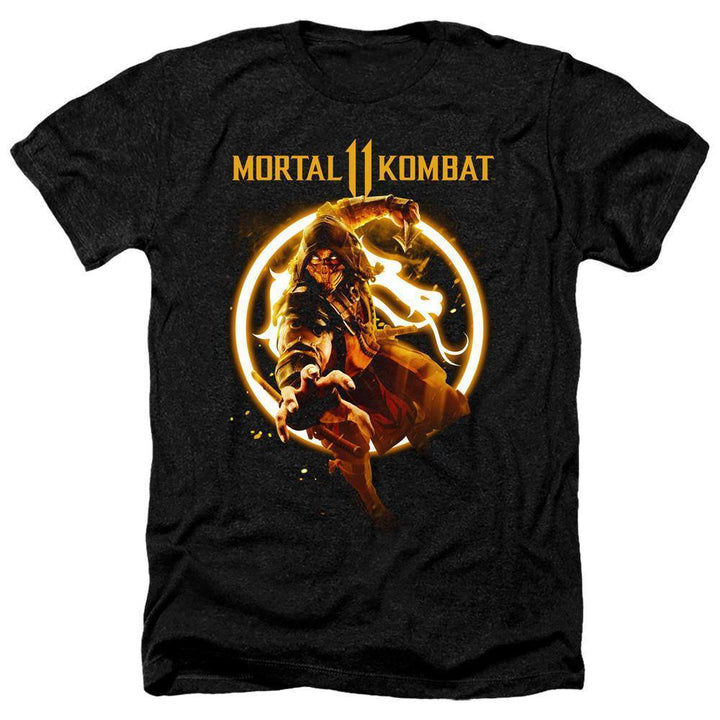 Mortal Kombat 11 Scorpion Flame T-Shirt | Rocker Merch™