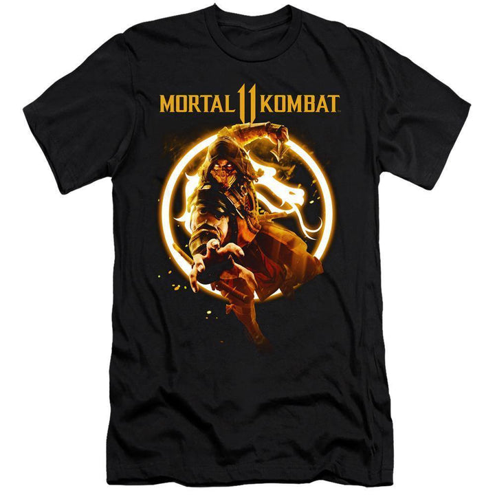 Mortal Kombat 11 Scorpion Flame T-Shirt | Rocker Merch™