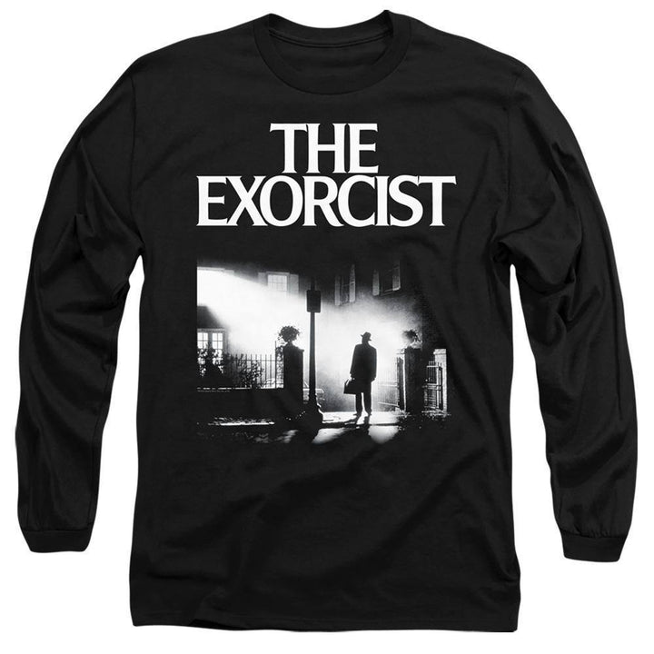 The Exorcist Movie Poster Long Sleeve T-Shirt - Rocker Merch