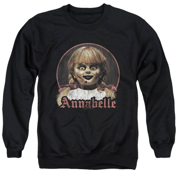 Annabelle Movie Distressed Portrait Sweatshirt - Rocker Merch