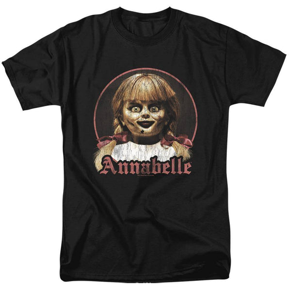 Annabelle Movie Distressed Portrait T-Shirt - Rocker Merch
