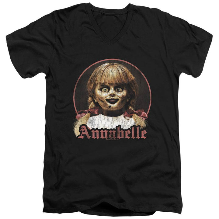 Annabelle Movie Distressed Portrait T-Shirt - Rocker Merch