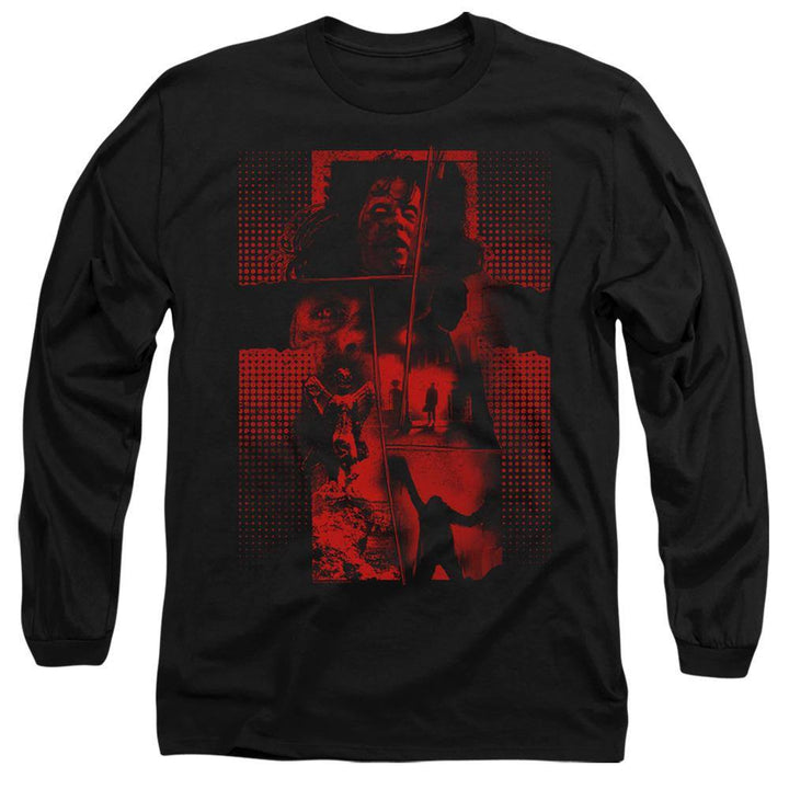 The Exorcist Movie Collage Long Sleeve T-Shirt - Rocker Merch