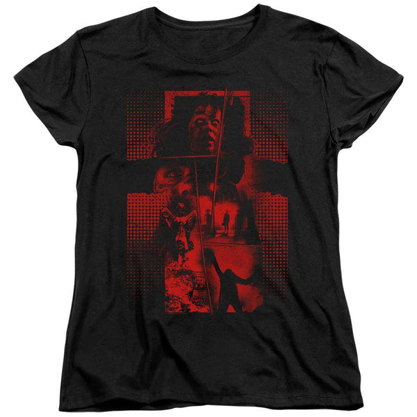 The Exorcist Movie Collage Women's T-Shirt - Rocker Merch