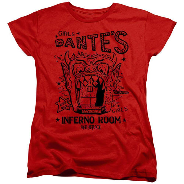 Beetlejuice Movie Dante's Inferno Women's T-Shirt - Rocker Merch