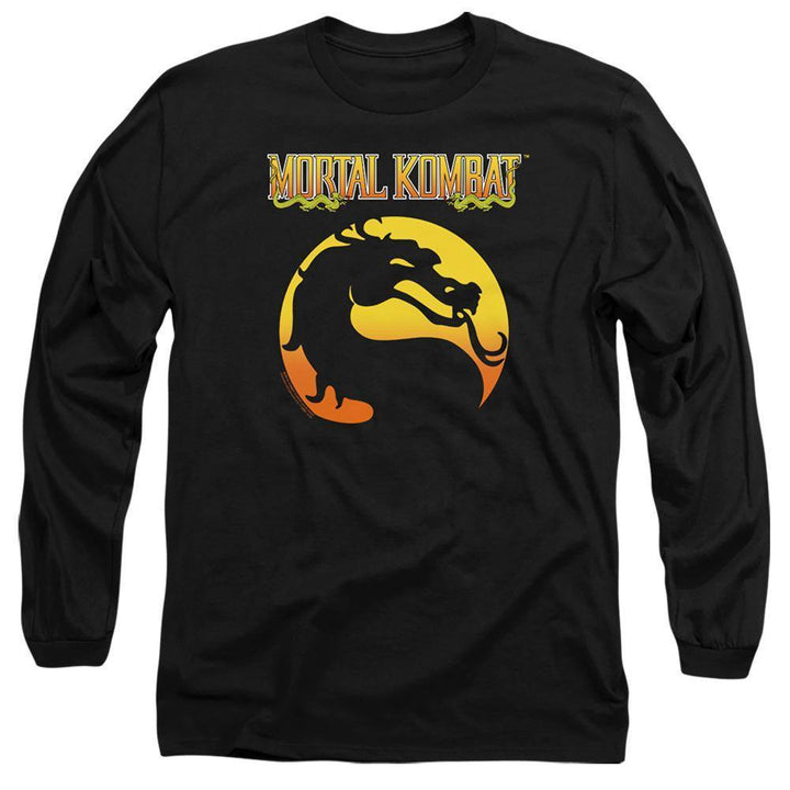 Mortal Kombat Classic Logo Long Sleeve T-Shirt | Rocker Merch™