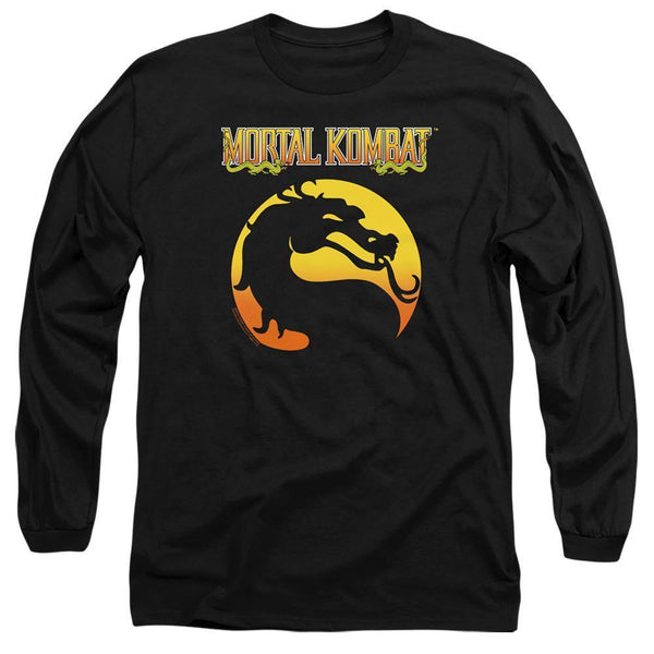 Mortal Kombat Classic Logo Long Sleeve T-Shirt | Rocker Merch™