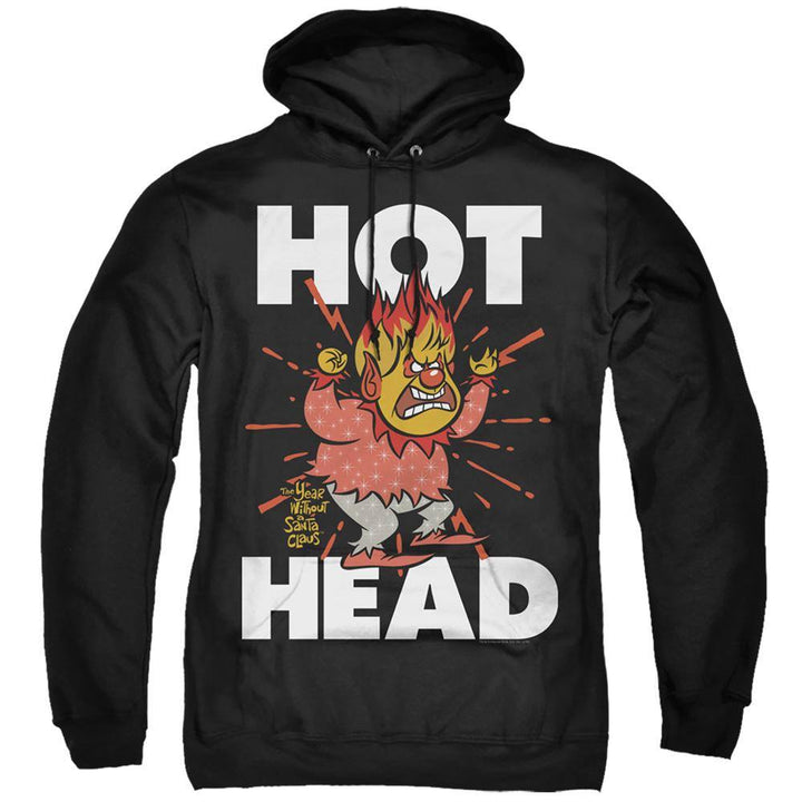The Year Without A Santa Claus Hot Head Hoodie - Rocker Merch