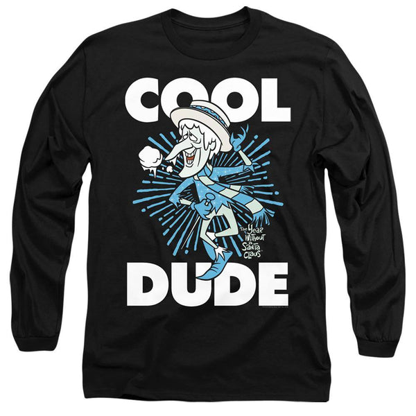 The Year Without A Santa Claus Cool Dude Long Sleeve T-Shirt - Rocker Merch