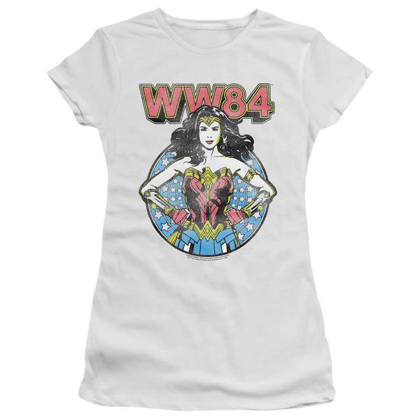 Wonder Woman 1984 Movie Star Circle Juniors T-Shirt - Rocker Merch™