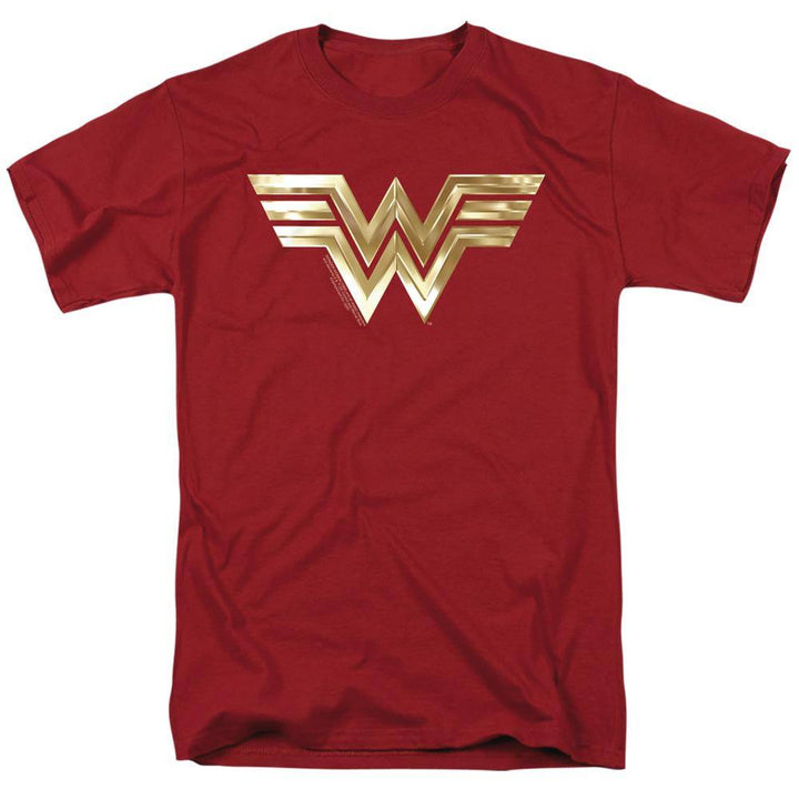 Wonder Woman 1984 Movie Golden Logo T-Shirt - Rocker Merch™