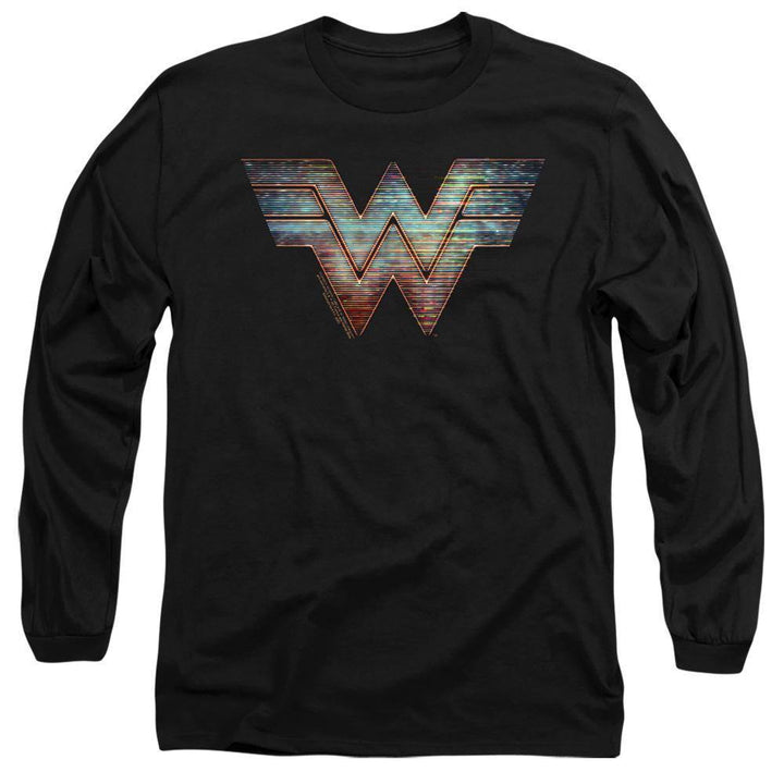 Wonder Woman 1984 Movie Static Logo Long Sleeve T-Shirt - Rocker Merch