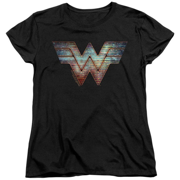 Wonder Woman 1984 Movie Static Logo Women's T-Shirt - Rocker Merch