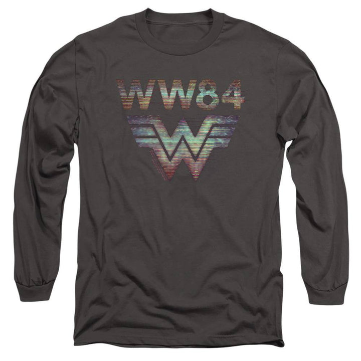 Wonder Woman 1984 Movie Static Lines Long Sleeve T-Shirt - Rocker Merch™