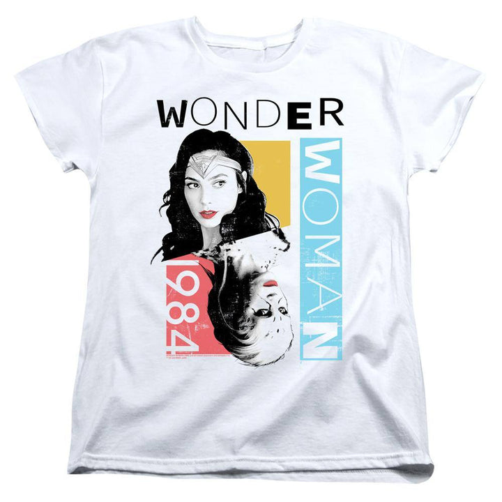 Wonder Woman 1984 Movie Color Blocks Women's T-Shirt - Rocker Merch™