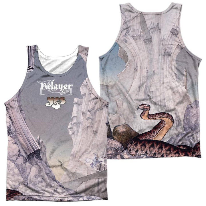 Yes Relayer Album Cover Sublimation Tank Top - Rocker Merch