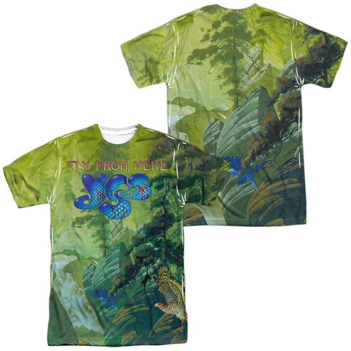 Yes Fly From Here Album Cover Sublimation T-Shirt | Rocker Merch™