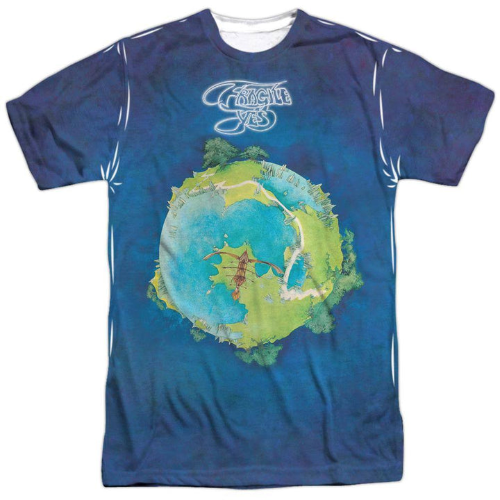 Yes Fragile 1971 Album Cover Sublimation T-Shirt - Rocker Merch™