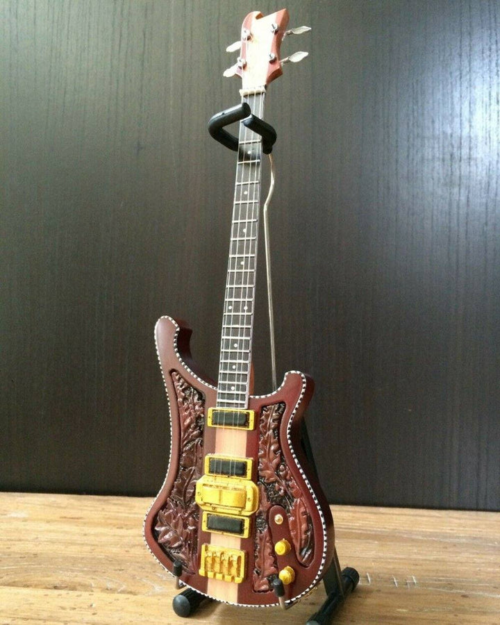 Axe Heaven Lemmy Motorhead Carved Miniature Bass Guitar | Rocker Merch™